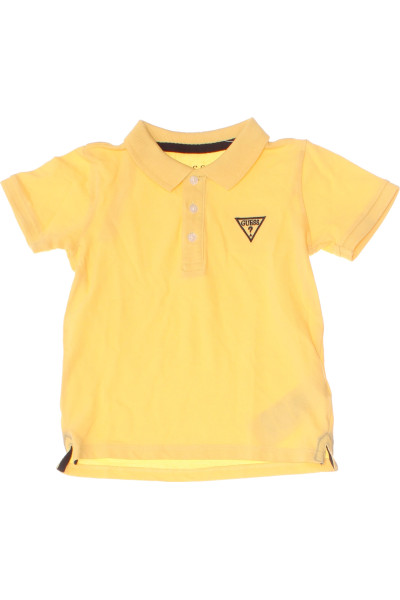 Žluté Dětské Tričko Guess