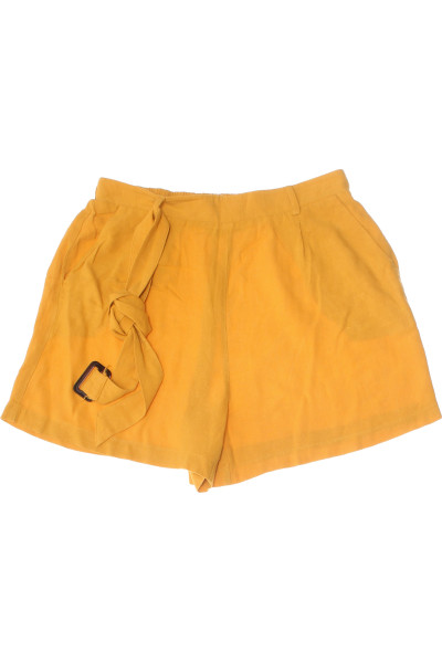 Žluté Dámské šortky Dorothy Perkins Second Hand Vel. M
