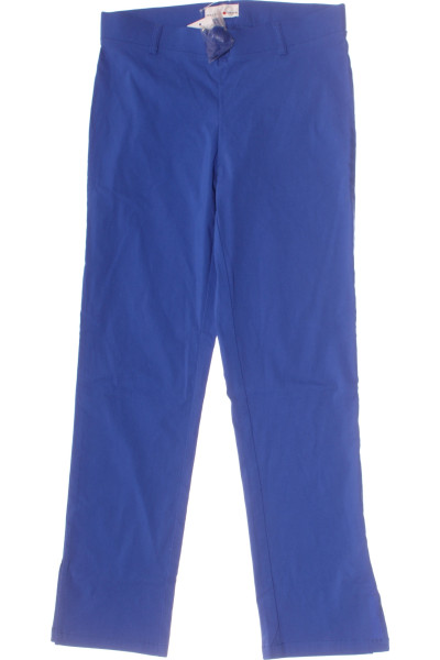 Modré Dámské Rovné Kalhoty Outlet