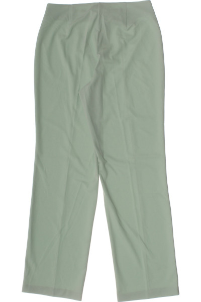 Zelené Společenské Dámské Kalhoty Outlet Vel. 40