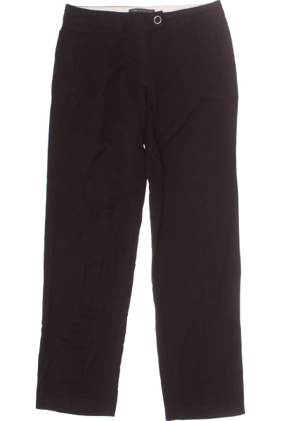 Černé Společenské Dámské Kalhoty Marks & Spencer Vel.  36