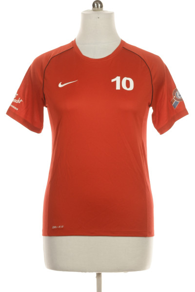 Červené Sportovní Pánské Tričko S Krátkým Rukávem Vel.  M