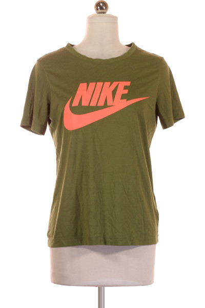 Zelené Sportovní Dámské Tričko Nike Second Hand Vel.  XS