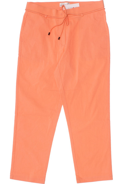 Oranžové Dámské Kalhoty Letní Outlet Vel.  44