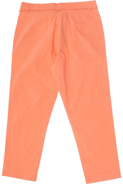 Oranžové Dámské Kalhoty Letní Outlet Vel.  44