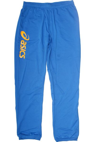 Modré Sportovní Pánské Kalhoty Asics Vel. XXXL | Outlet