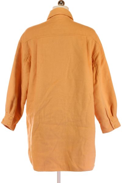Oranžový Krátký Dámský Kabátek Vel. 40 | Outlet
