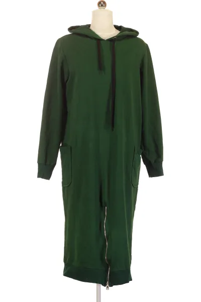Zelené Šaty S Dlouhým Rukávem Pletené Vel.  42