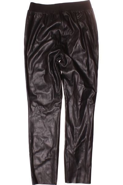 černé Dámské Kalhoty s Vysokým Sedem Outlet