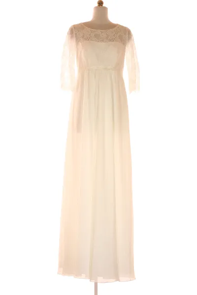 Bílé Svatební šaty Šaty S Dlouhým Rukávem Magic Bride
