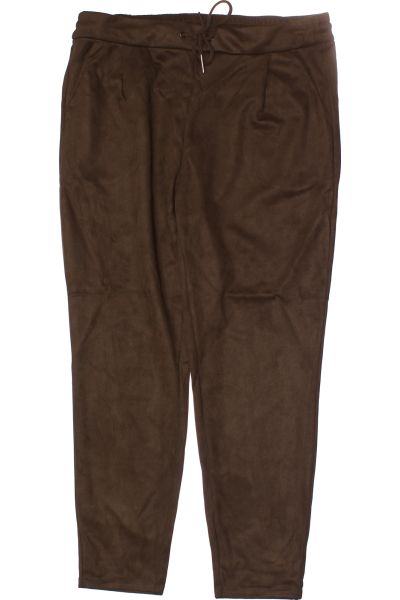 Zelené Dámské Kalhoty S Vysokým Sedem VERO MODA