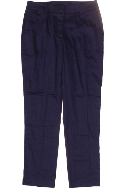 Modré Společenské Dámské Kalhoty Vel.  34