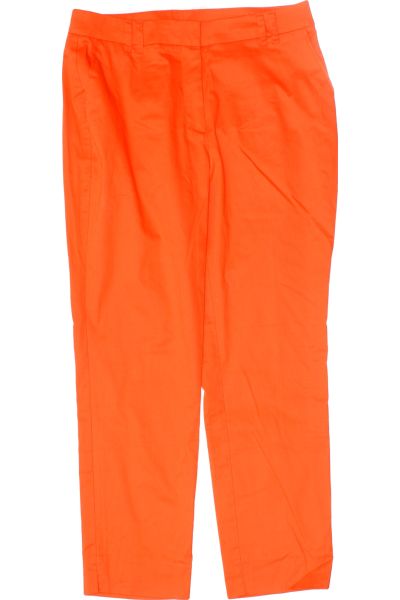 Oranžové Dámské Chino Kalhoty Vel.  38
