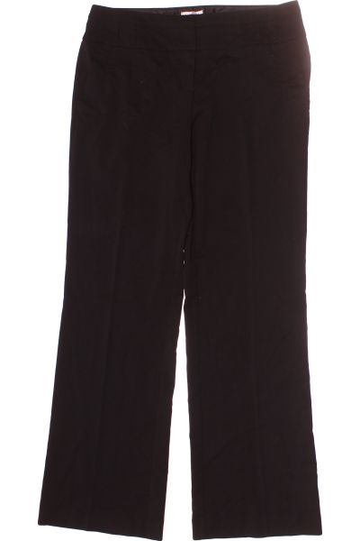 černé Dámské Rovné Kalhoty Orsay Vel.  42 Secondhand