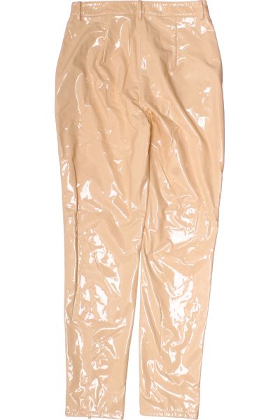 Béžové Dámské Kalhoty s Vysokým Sedem NA-KD Vel. 38 | Outlet