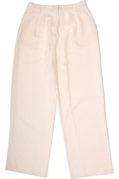 Bílé Dámské Kalhoty S Vysokým Sedem Vel. 42 Outlet
