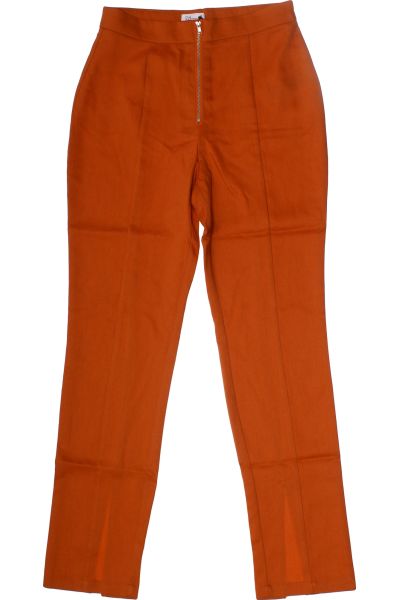 Oranžové Dámské Kalhoty Letní NA-KD Vel. 36 Outlet