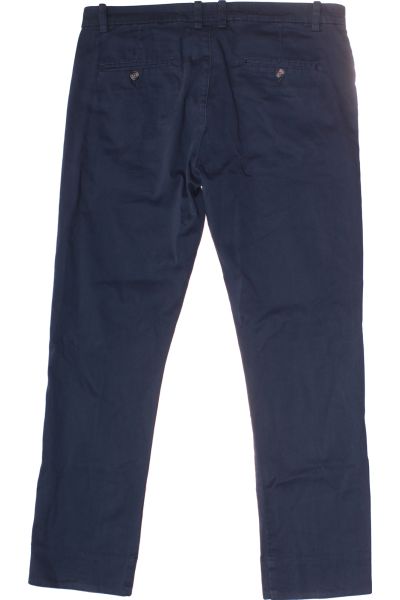 Modré Dámské Rovné Kalhoty DENIM CO. Vel. 46 Secondhand