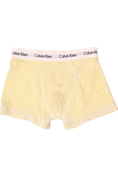Žluté Pánské Spodní Prádlo Calvin Klein Vel. M