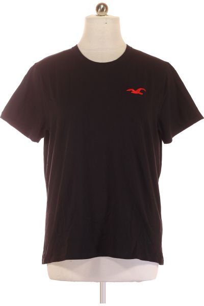 Černé Jednoduché Pánské Tričko S Krátkým Rukávem Vel.  XL