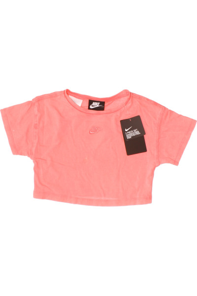 Růžové Dětské Tričko Nike
