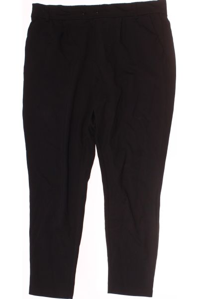 Černé Dámské Chino Kalhoty ONLY Vel. XL/32 Second Hand