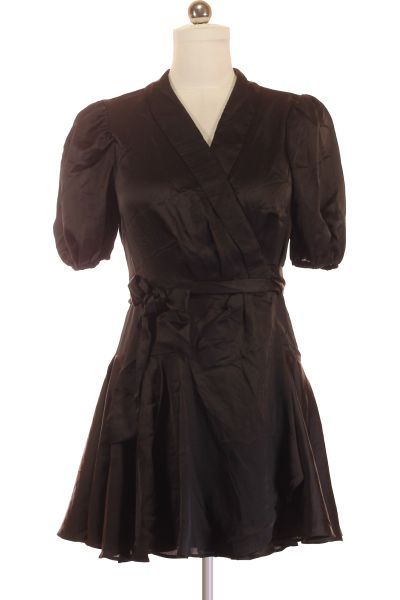 Černé Společenské šaty S Krátkým Rukávem GLAMOROUS Vel.  38
