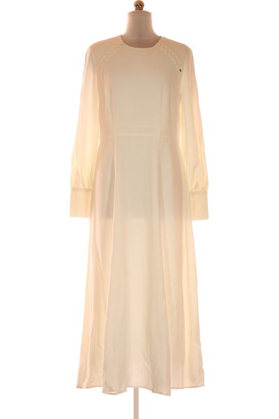 Bílé Svatební šaty Šaty S Dlouhým Rukávem IVY & OAK Vel. 38