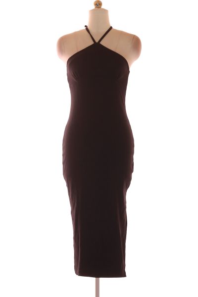 Černé Pouzdrové šaty Šaty Bez Rukávů Nasty Gal Vel.  36