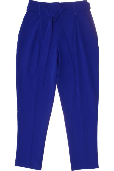 Modré Dámské Kalhoty s Vysokým Sedem Wallis Vel. 36 | Outlet