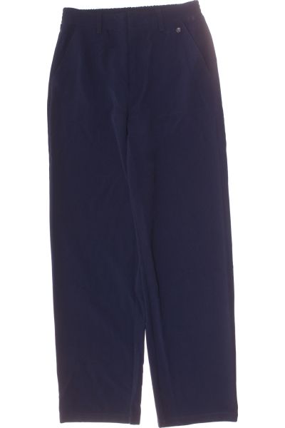 Modré Dámské Chino Kalhoty Numph Vel.  36 Outlet