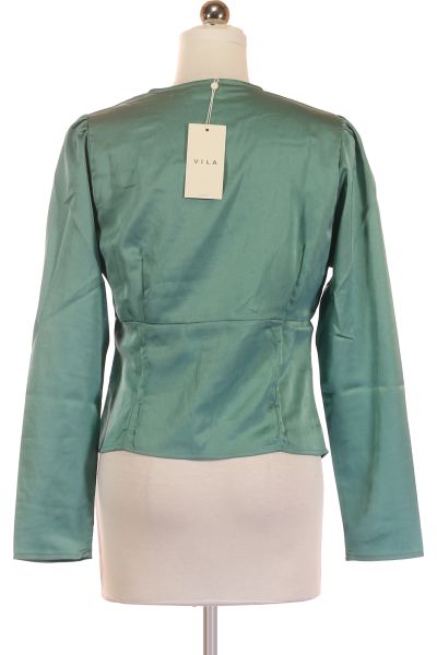Zelená Společenská Halenka VILA Outlet