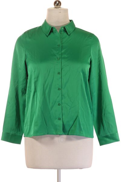 Zelená Společenská Košile S Dlouhým Rukávem VERO MODA Vel. L