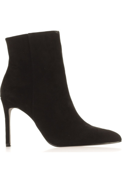 Černé Kožené Dámské Kotníkové Boty Steve Madden Vel. 37