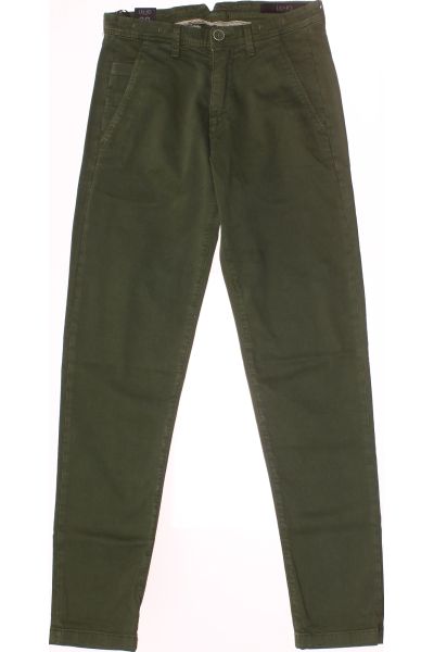 Zelené Dámské Rovné Kalhoty LIU JO Vel. 42 Outlet