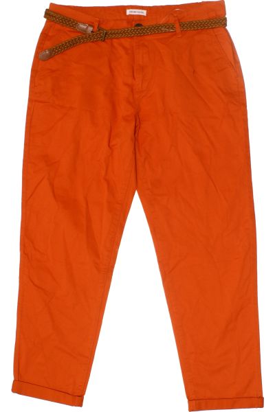 Oranžové Dámské Chino Kalhoty CACHE Vel. 38
