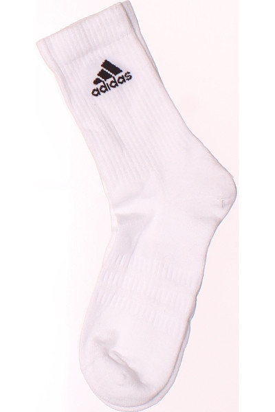 Bílé  Ponožky ADIDAS Vel. M