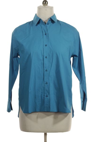 Modrá Společenská Košile s Dlouhým Rukávem Jake*s Vel. 38 | Second Hand