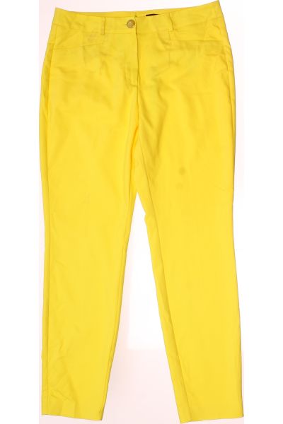 Žluté Dámské Chino Kalhoty COMMA Vel. 40