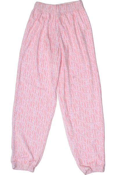 Růžové Teplé Dámské Kalhoty NEW GIRL ORDER LTD Vel.  34
