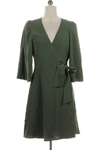 Zelené Letní šaty S Krátkým Rukávem MbyM Vel. S