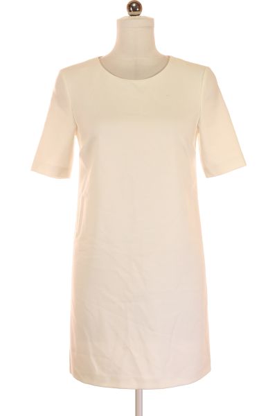 Bílé Společenské šaty S Krátkým Rukávem Jake*s Vel. 38