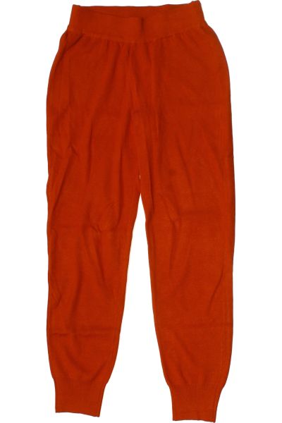 Oranžové Teplé Dámské Kalhoty Y.A.S Vel. S