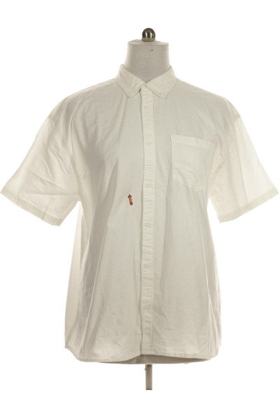 Pánská Košile S Krátkým Rukávem Jednobarevná BURTON Vel. XL