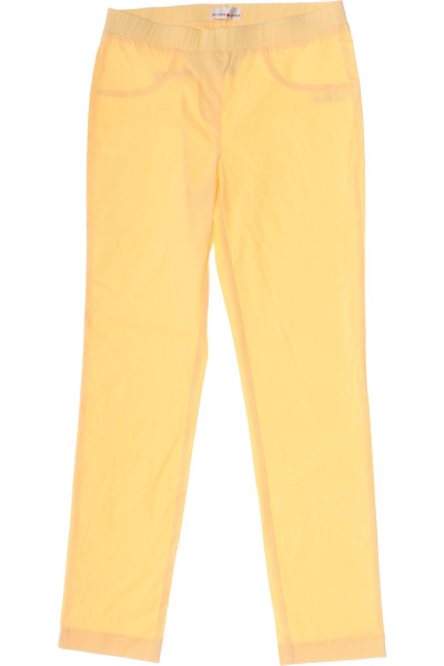 Žluté Dámské Rovné Kalhoty Outlet