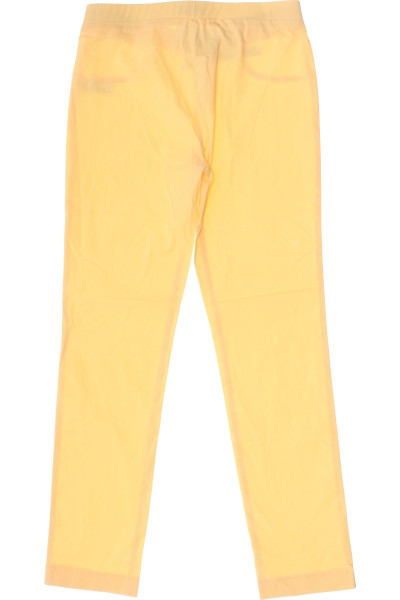 Žluté Dámské Rovné Kalhoty Outlet
