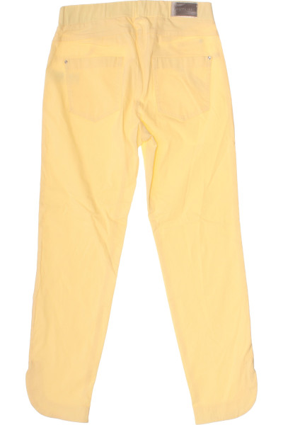 Žluté Dámské Kalhoty Letní PFEFFINGER Outlet
