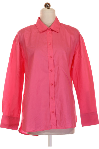 Růžová Společenská Košile S Dlouhým Rukávem Jake*s Vel.  36