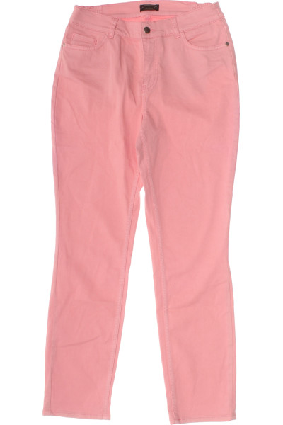 Růžové Dámské Kalhoty S Vysokým Sedem Outlet