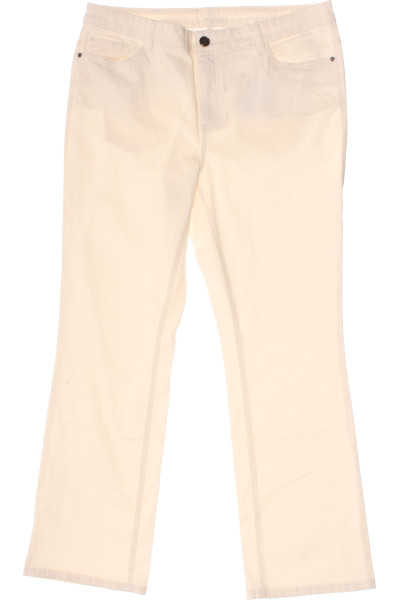 Bílé Dámské Kalhoty S Vysokým Sedem THOM By Thomas Rath